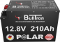 Preview: 210Ah Bulltron Polar LiFePO4 12.8V Akku mit Smart BMS, Bluetooth App und Heizung